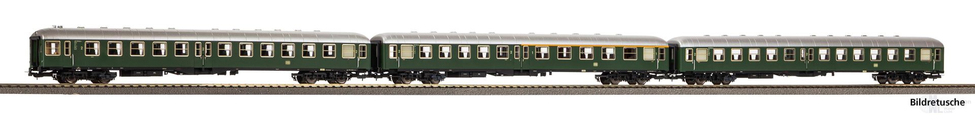 Piko 28326 - Personenwagen Set DB Ep.III 3.tlg. H0/GL