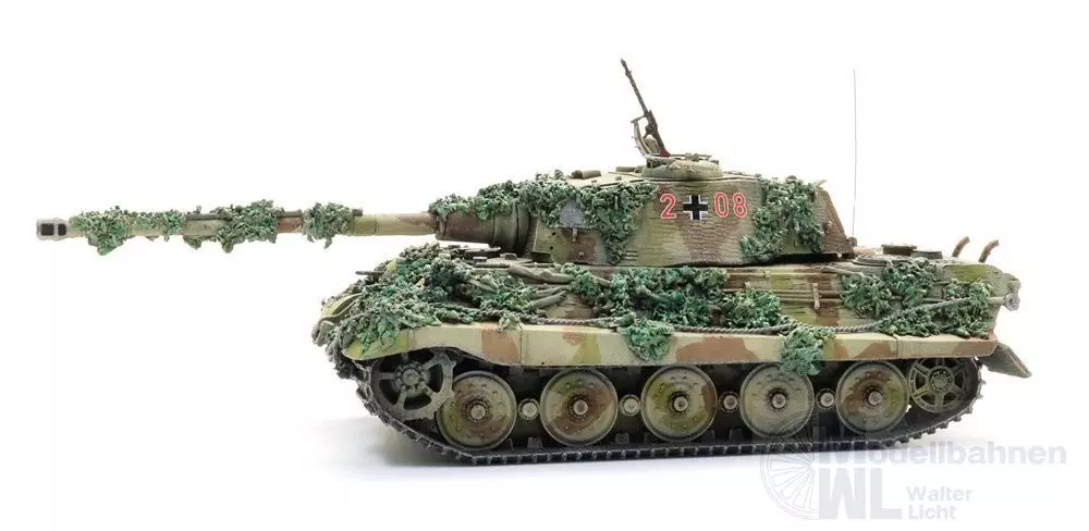ARTITEC b.v. 6870652 - WM Tiger II Zim dreifarbige Tarnung gefechtsklar s.Pz.Abt.506 H0 1:87