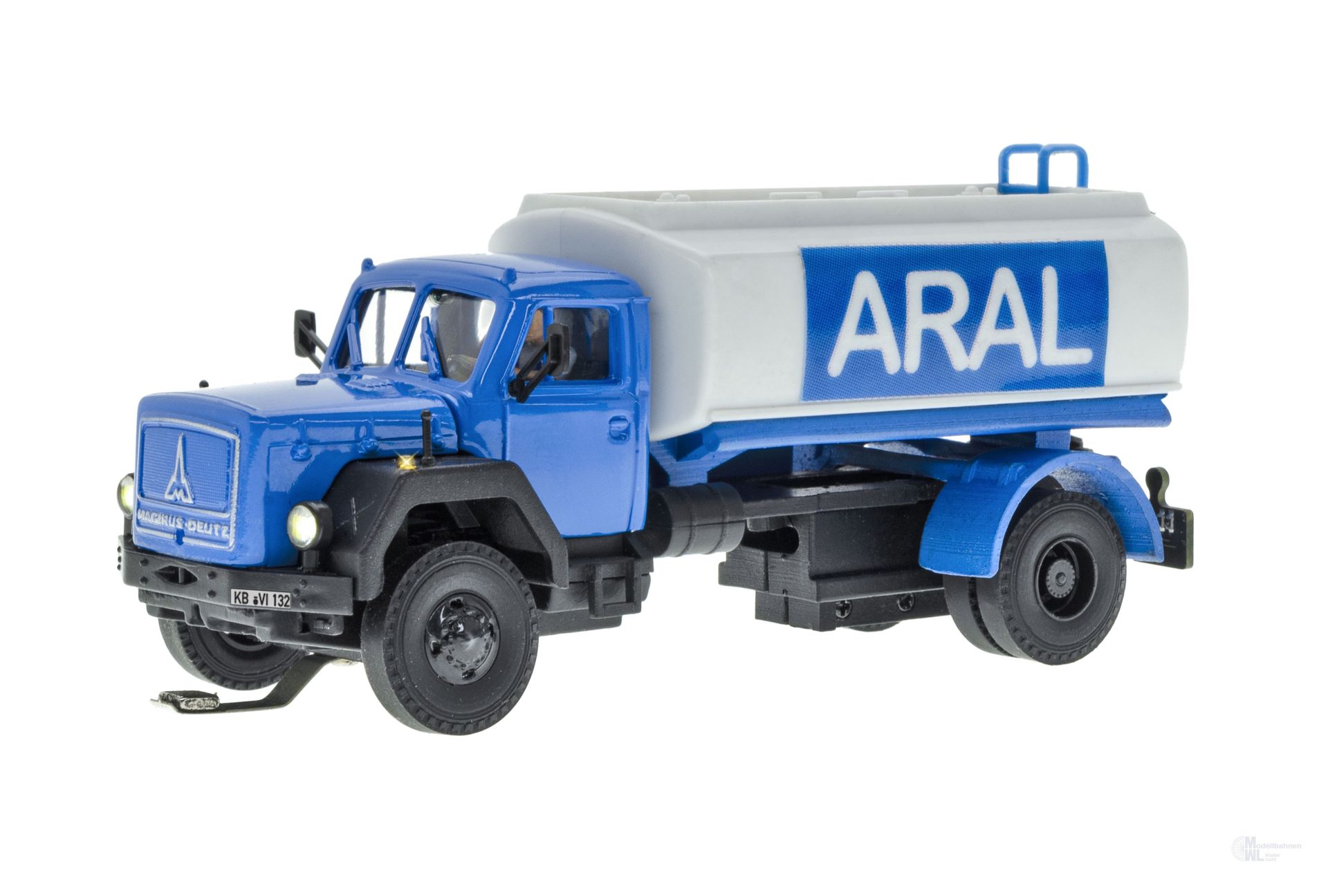 Viessmann 8132 - Magirus Deutz Tankwagen ARAL 2-achs H0 1:87