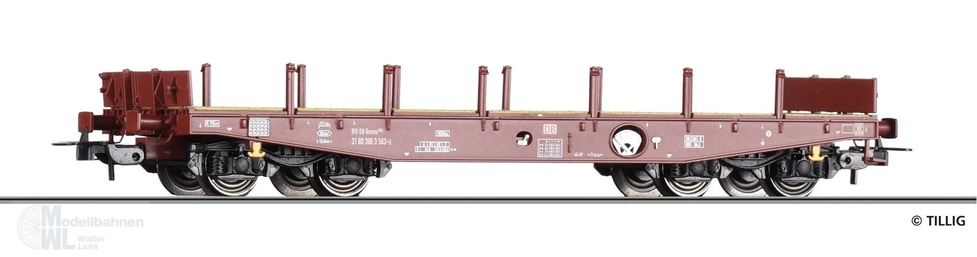 Tillig 77075 - Schwerlastwagen DB AG Ep.V Rmms 662 H0/GL