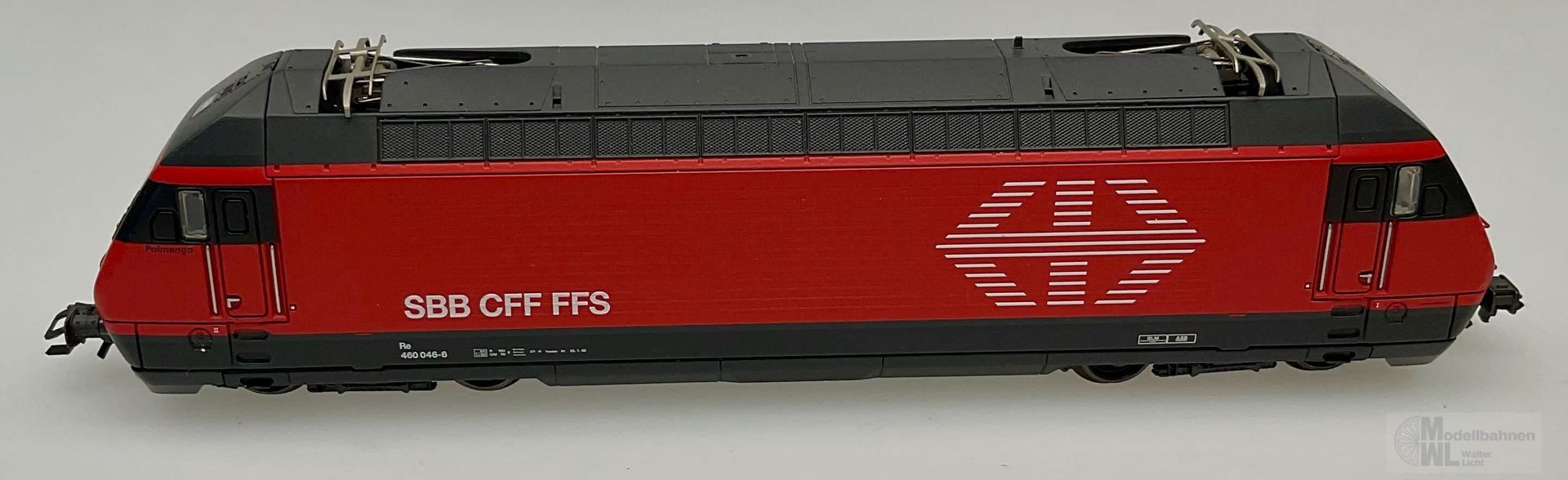 Märklin 29851 - MÄRKLIN - E-Lok BR 460 SBB Palmengo rot H0/WS Sound