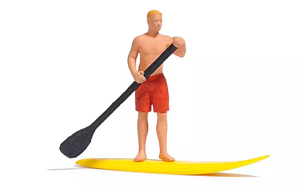 Busch 7864 - Stand Up Paddling H0 1:87