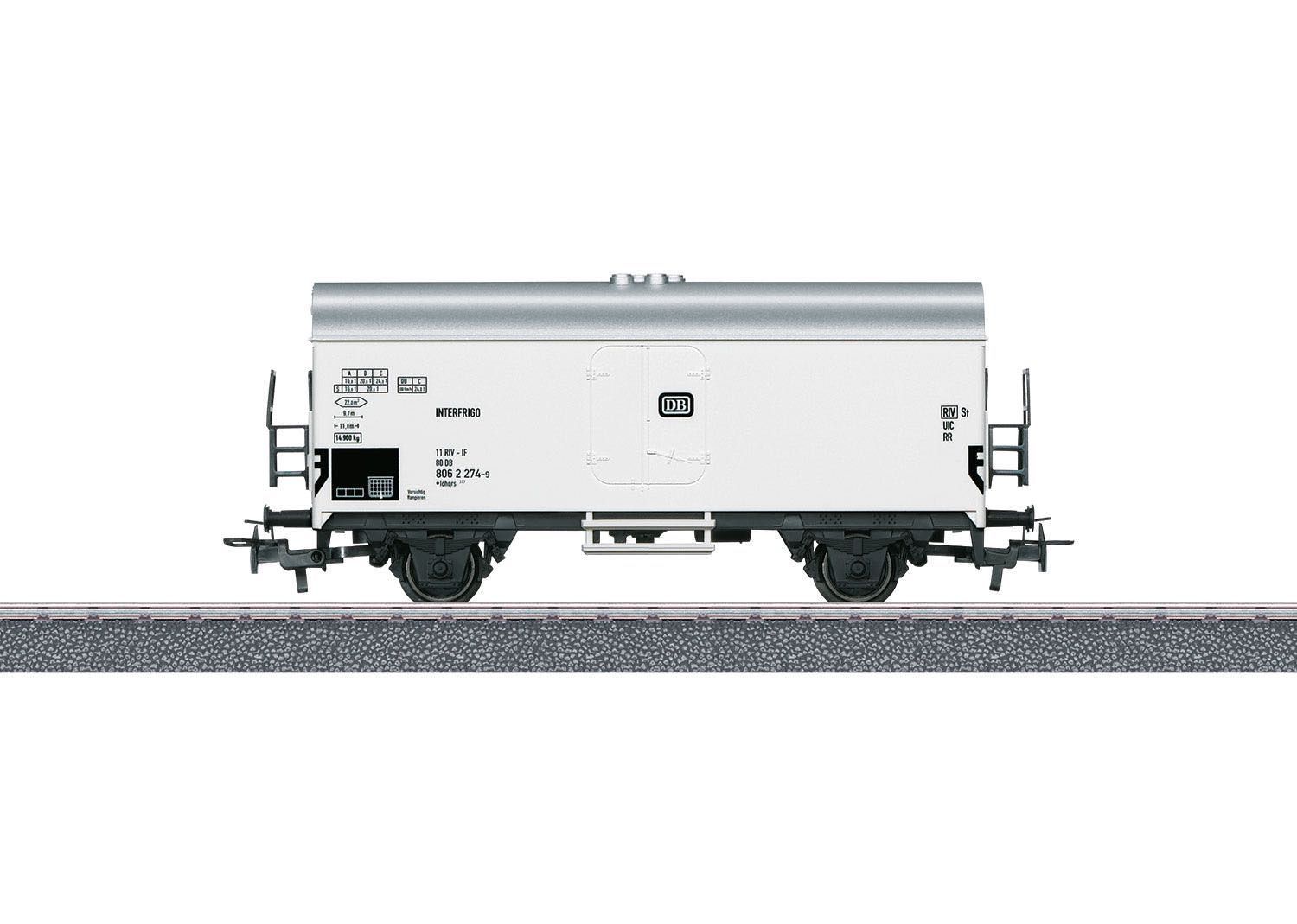 Märklin 4415 - Kühlwagen DB Ep.V Interfrigo weiß H0/WS