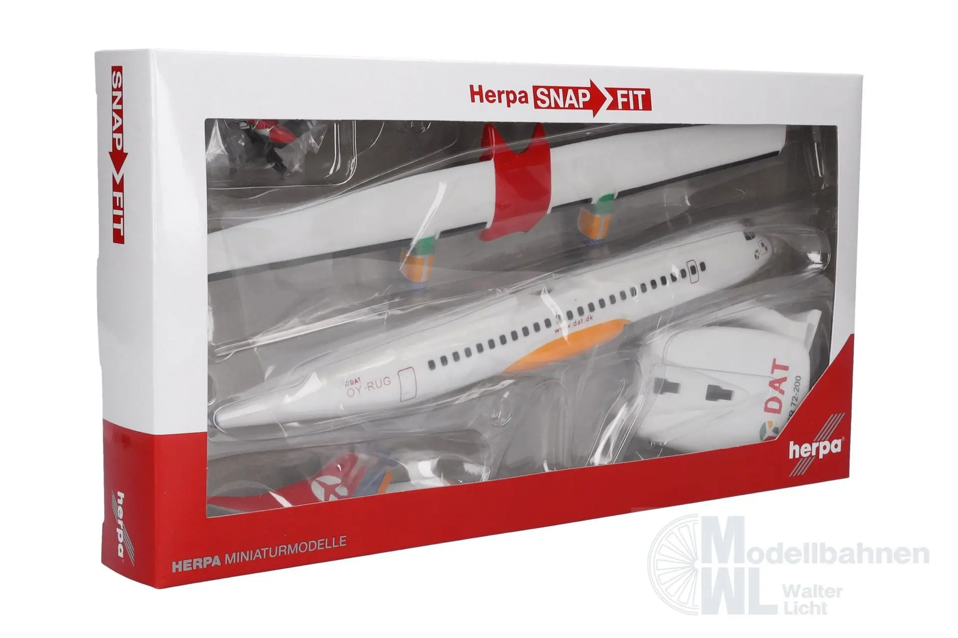 Herpa 614740 - ATR-72-F-200 DAT Danish Air Transport 1:100