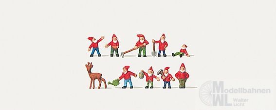Merten Figuren 212303 - Gartenzwerge H0 1:87