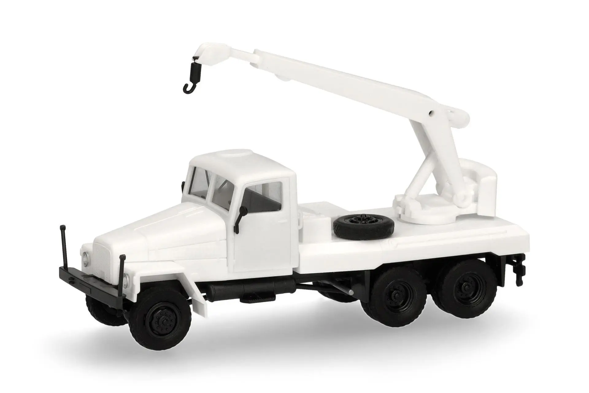 Herpa 014205 - MiKi IFA G5 Kran-LKW 3a, weiß H0 1:87