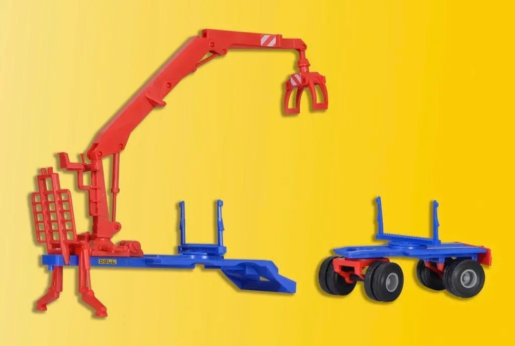 Kibri 12251 - DOLL Langholzaufbau mit Nachläufer H0 1:87