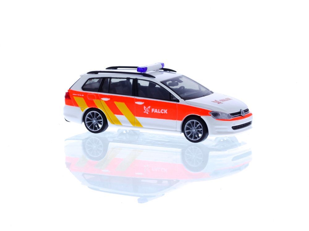 Rietze 53331 - Volkswagen Golf 7 Variant Falck Rettungsdienst Hamburg H0 1:87 Rietze 53331 - Volkswagen Golf 7 Variant Falck Rettungsdienst Hamburg H0 1:87