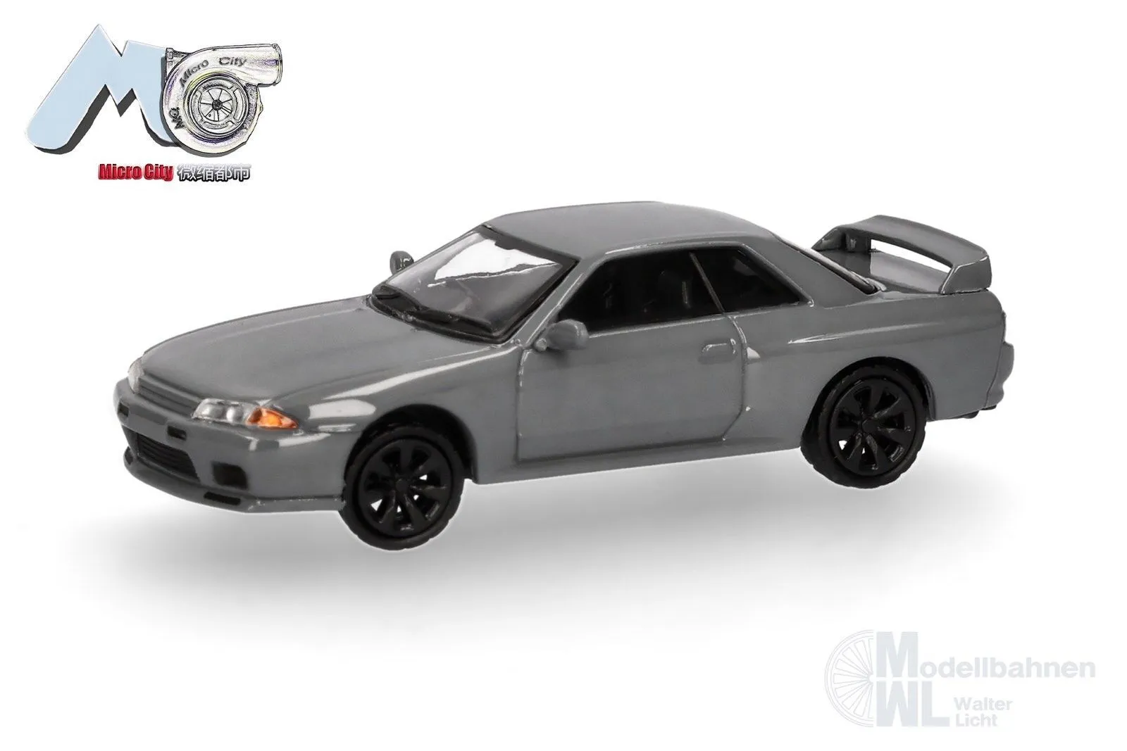 Herpa 87MC000094 - Nissan Skyline GTR32 grau H0 1:87