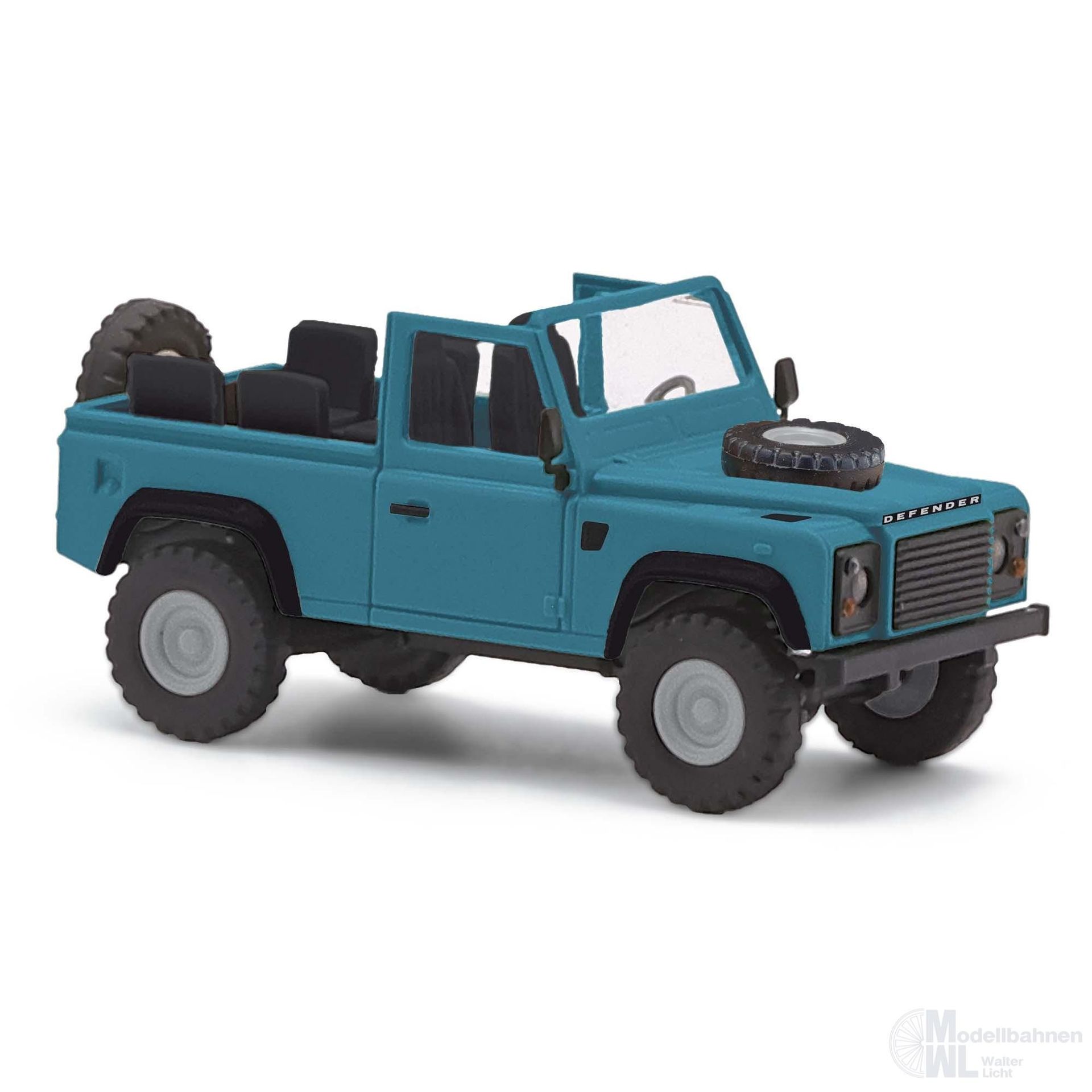 Busch 54393 - Land Rover 90 blau H0 1:87