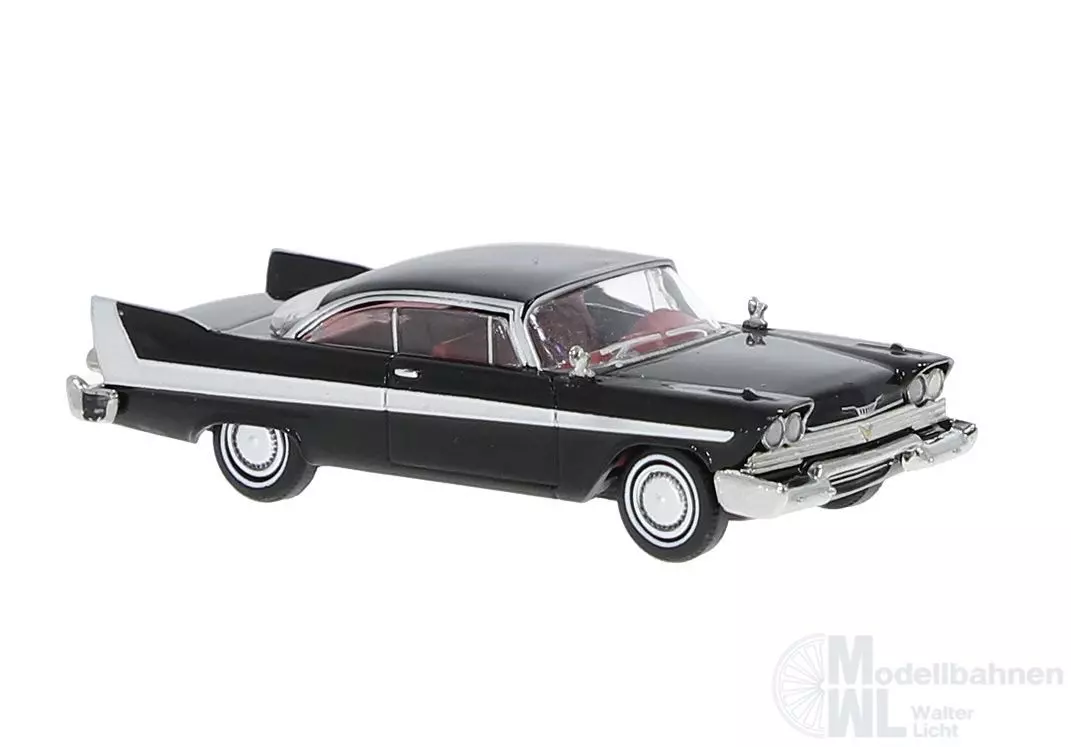 Brekina 19680 - Plymouth Fury schwarz H0 1:87