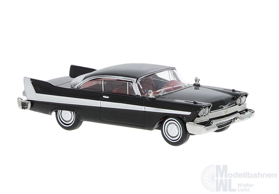 Brekina 19680 - Plymouth Fury schwarz H0 1:87