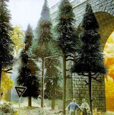 Busch 6410 - 6 Fichten H0 1:87