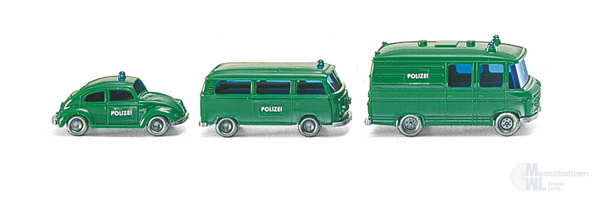 Wiking 093500 - Polizei - Einsatzfahrzeuge N 1:160 Wiking 093500 - Polizei - Einsatzfahrzeuge N 1:160