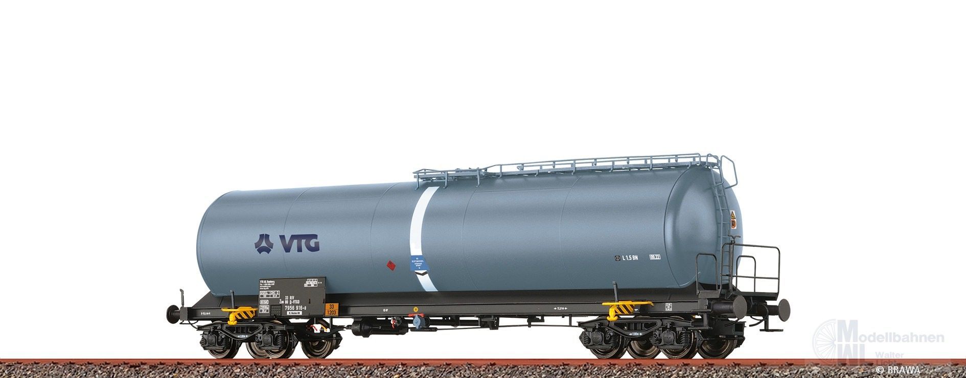 Brawa 51147 - Neubaukesselwagen VTG Ep.VI 4-achsig Zas H0/GL