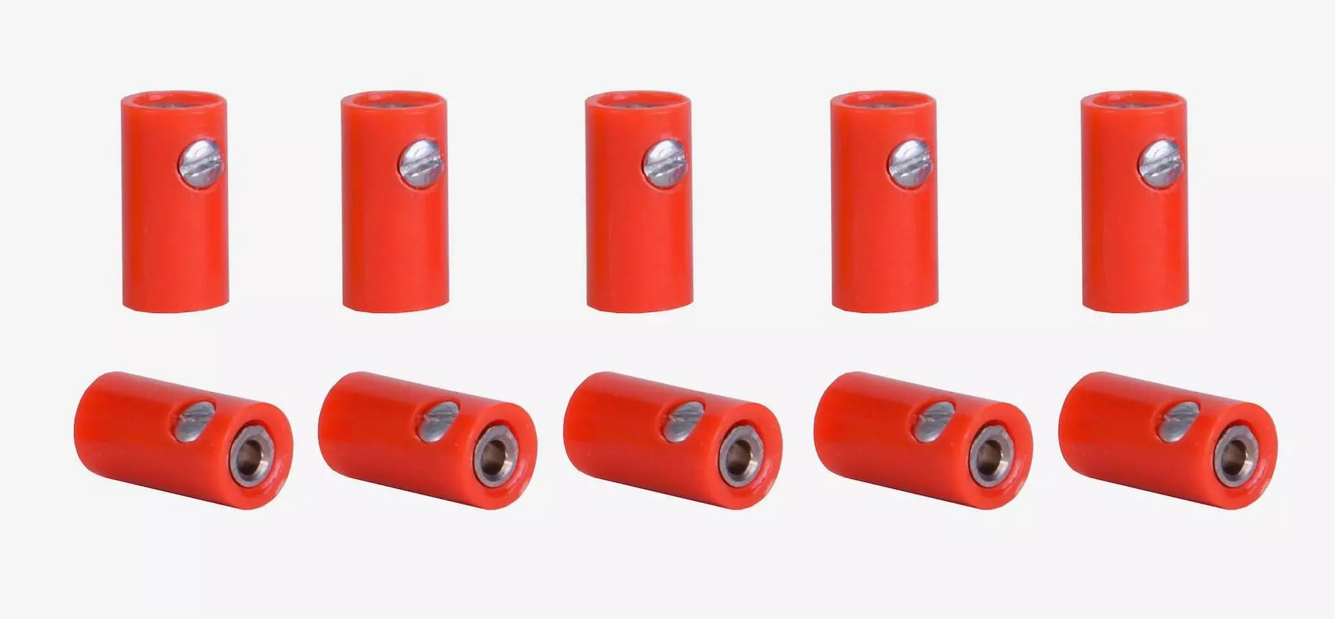 Viessmann 6880 - Muffe 10 Stück rot