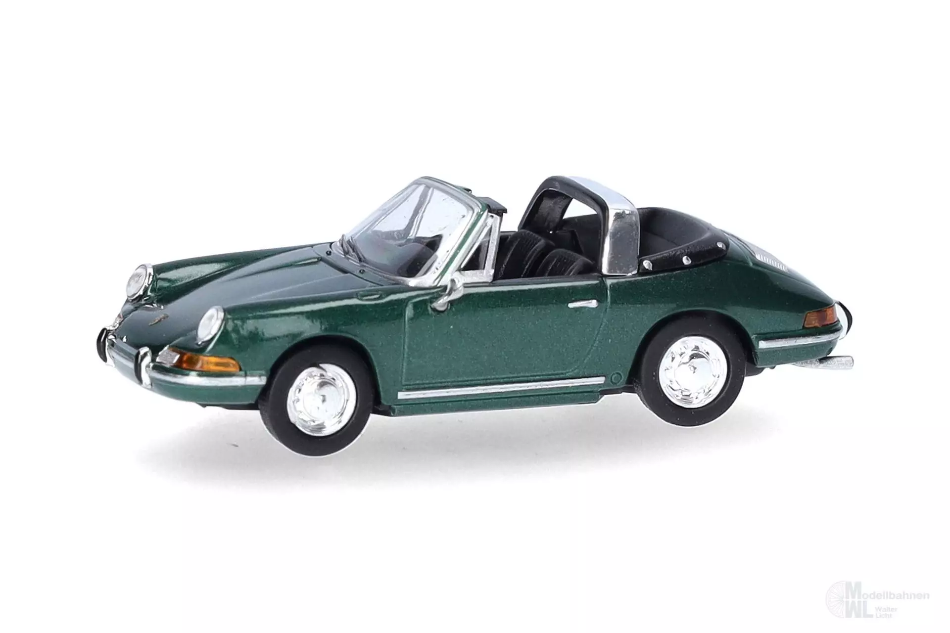 Herpa 033732-004 - Porsche 911 Targa, silbermet. H0 1:87