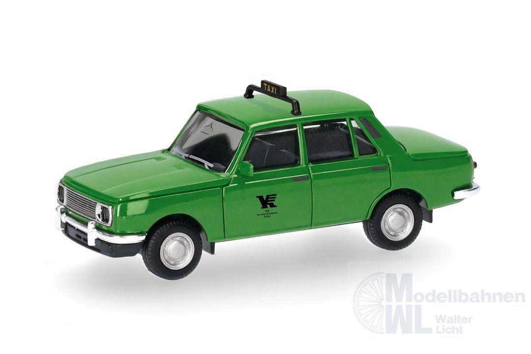 Herpa 099639 - Wartburg 353 66 Taxi, VEB Verkehrskombinat Erfurt H0 1:87