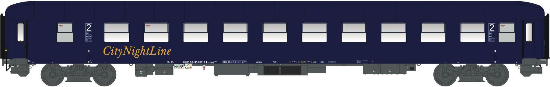 LS Models 49062 - Liegewagen CNL Ep.V Bvcmbz 249.1 H0/GL