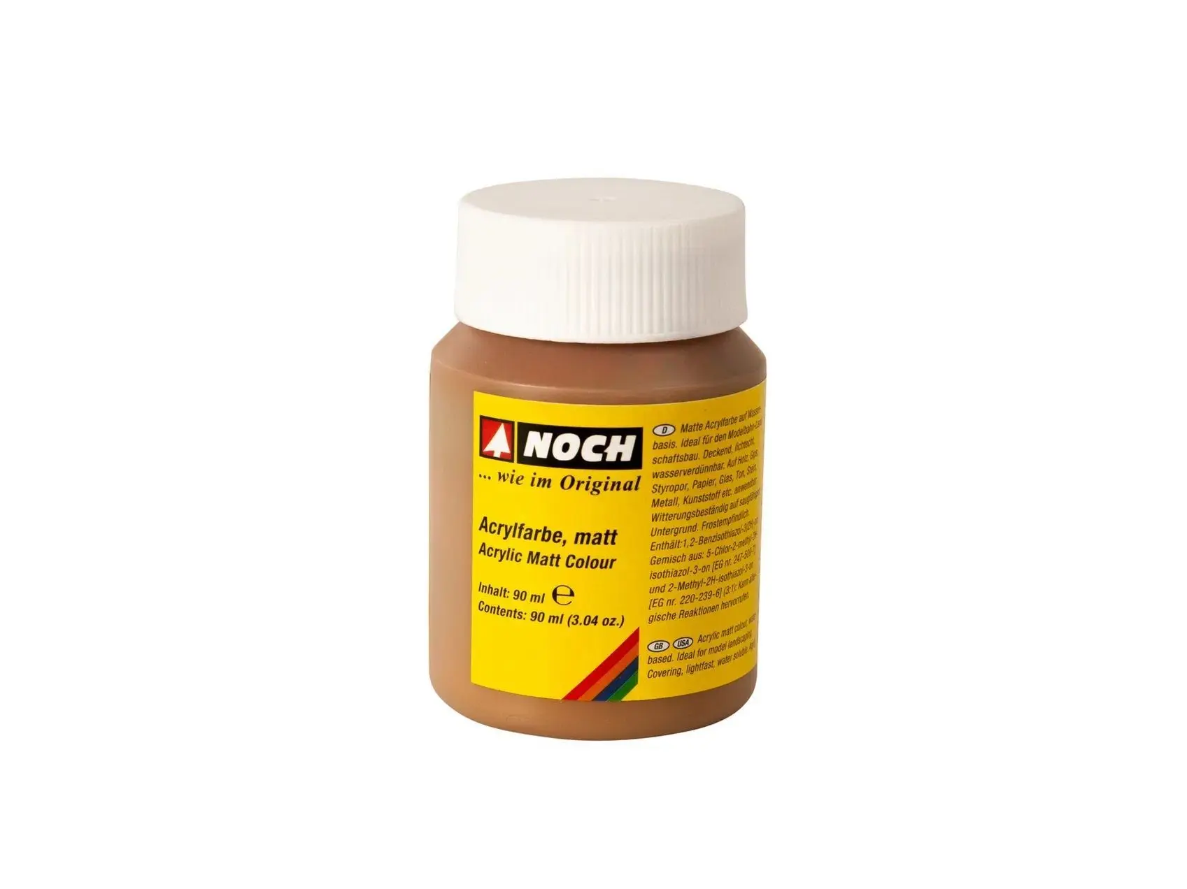 Noch 61193 - Acrylfarbe, matt, braun G/1/0/H0/H0m/H0e/TT/N/Z