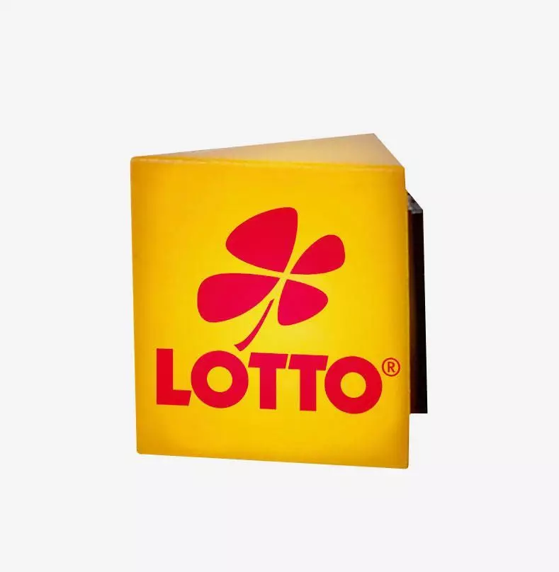 Viessmann 1374 - Reklameschild LOTTO mit LED-Beleuchtung H0 1:87