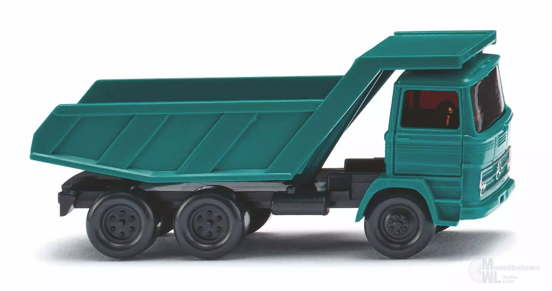 Wiking 094509 - Muldenkipper Mercedes-Benz - wasserblau N 1:160