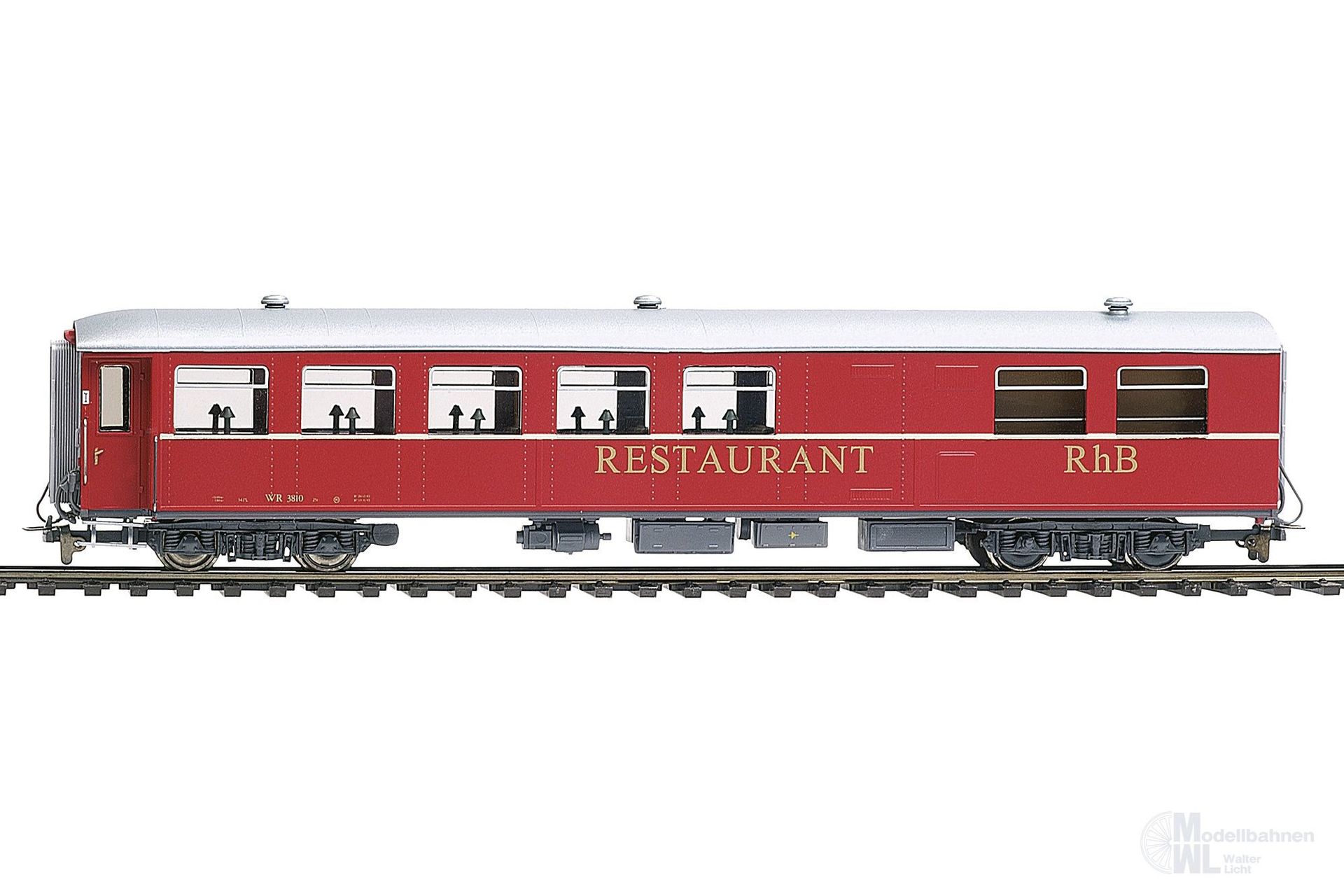 Bemo 3273111 - Speisewagen RhB Ep.IV/V WR 3811 H0m