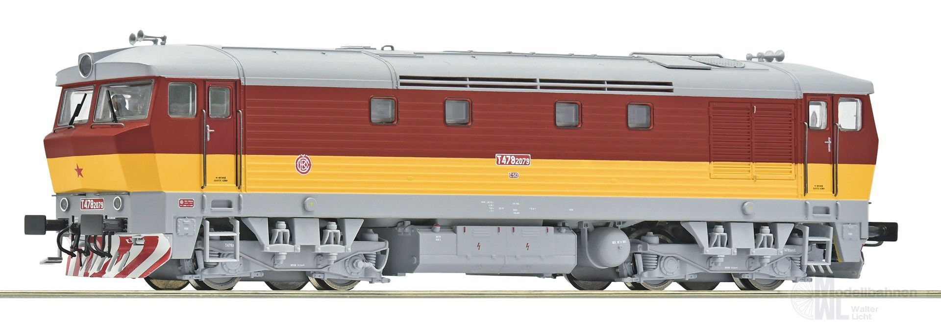 Roco 7310090 - Diesellok T 478 2079 CSD Ep.IV H0/GL Sound