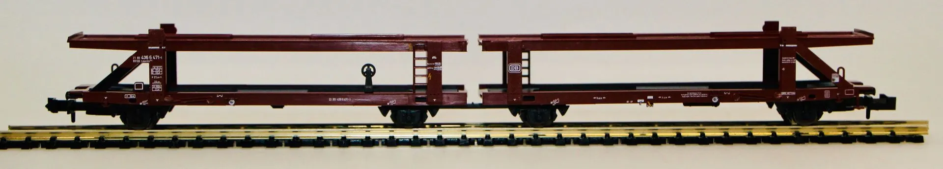 Trix 13617 - MINITRIX - Autotransportwagen DB Ep.IV N 1:160