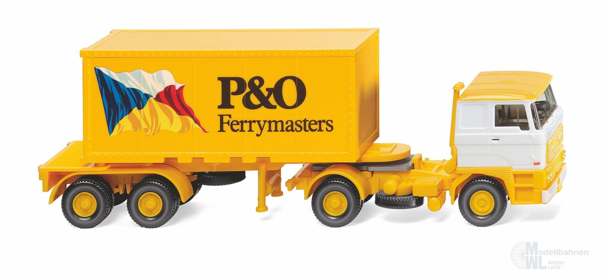 Wiking 052603 - Containersattelzug DAF P&O Ferrymasters Container 20`H0 1:87