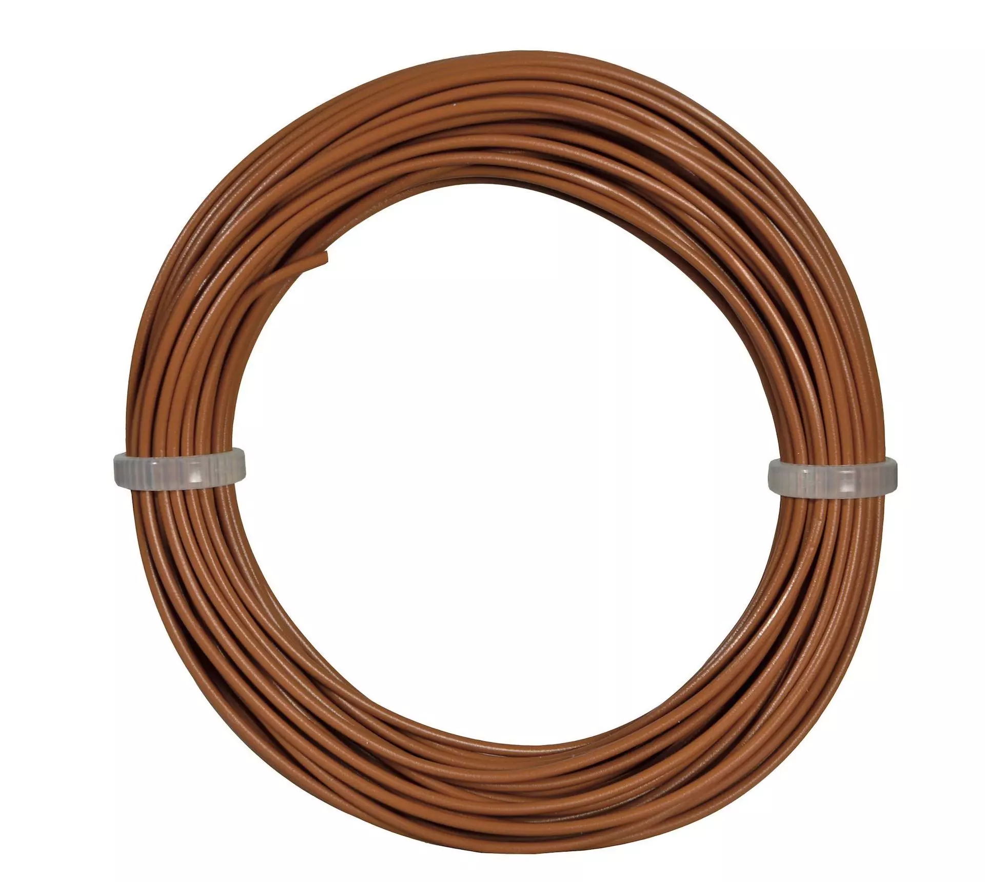 Viessmann 6865 - Kabelring 0,14mm braun 10 Meter