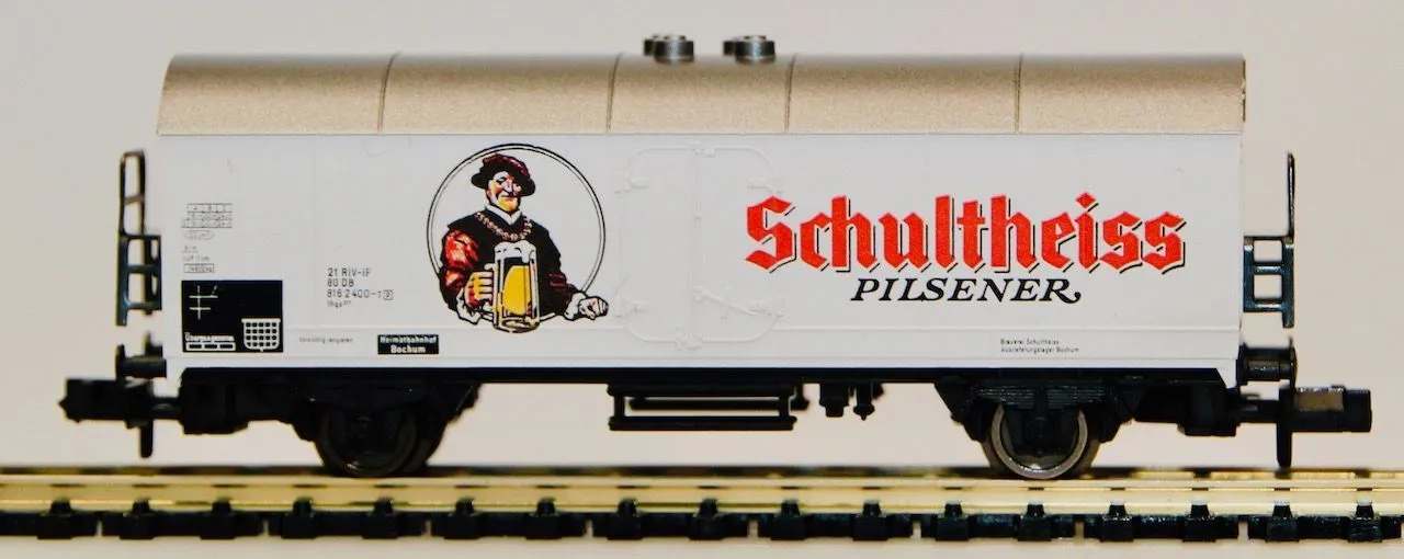 Fleischmann 8340 - FLEISCHMANN - Kühlwagen DB Ep.IV Schultheiss N 1:160