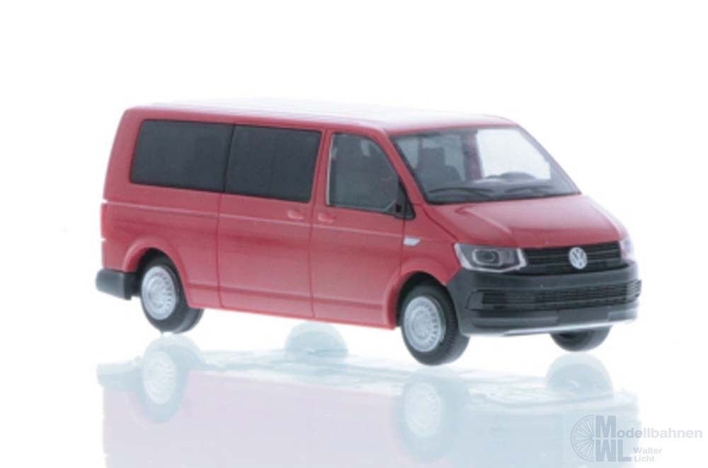 Rietze 11613 - Volkswagen T6 LR Bus FD kirschrot H0 1:87 Rietze 11613 - Volkswagen T6 LR Bus FD kirschrot H0 1:87