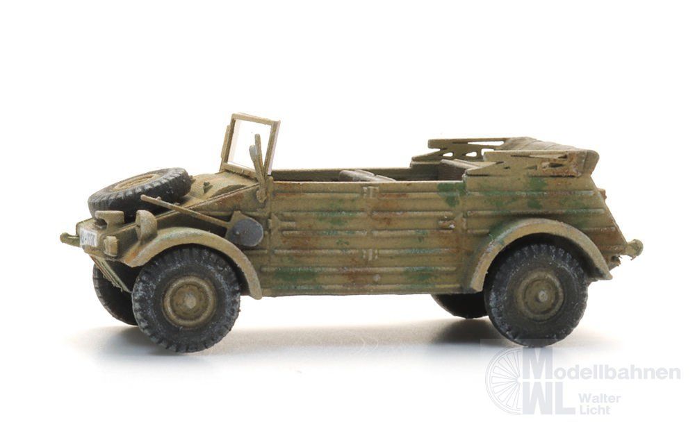 ARTITEC b.v. 6160113 - WM VW Typ 82 Kübelwagen Tarnung Fertigmodell 1:160
