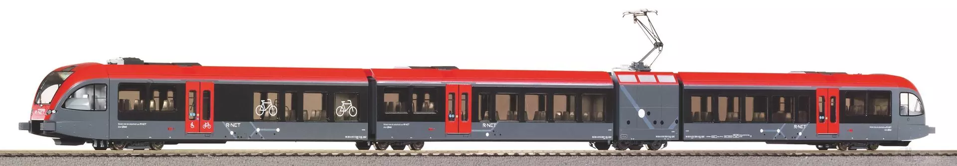 Piko 59035 - Triebwagen GTW 2/8 R-Net QBuzz Ep.VI H0/WS