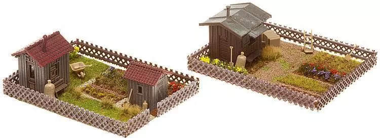 Faller 180494 - 2 Schrebergärten mit H0 1:87