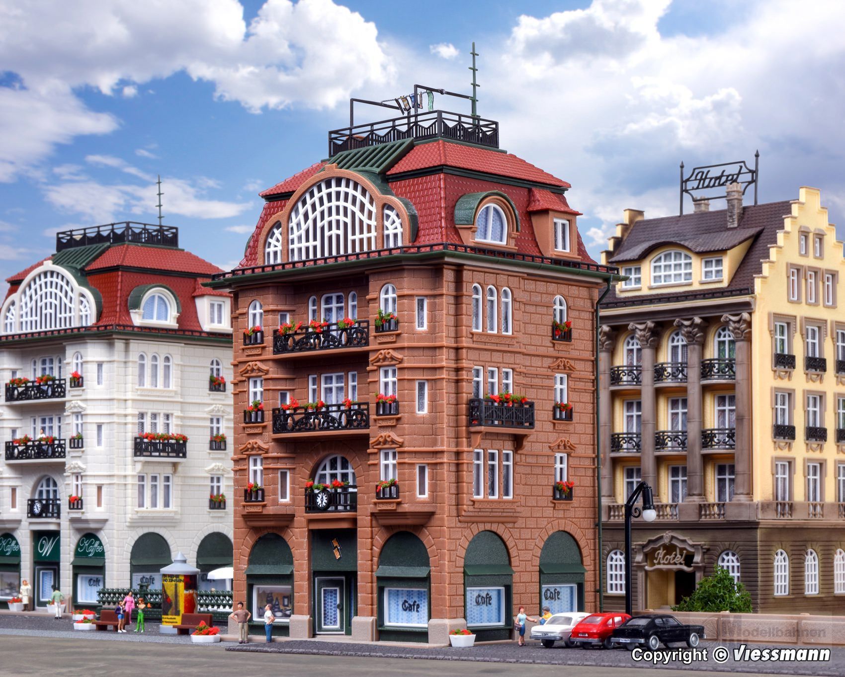 Vollmer 47650 - Romantisches Café N 1:160