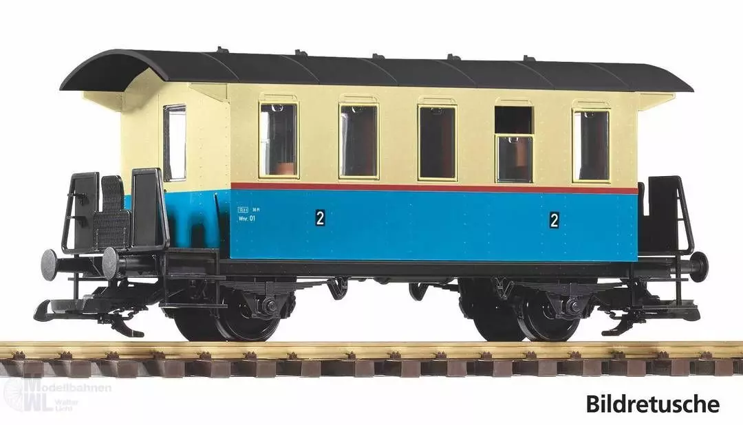 Piko 37929 - Personenwagen Privatbahn Ep.III 2.Kl. Spur G 1:22,5