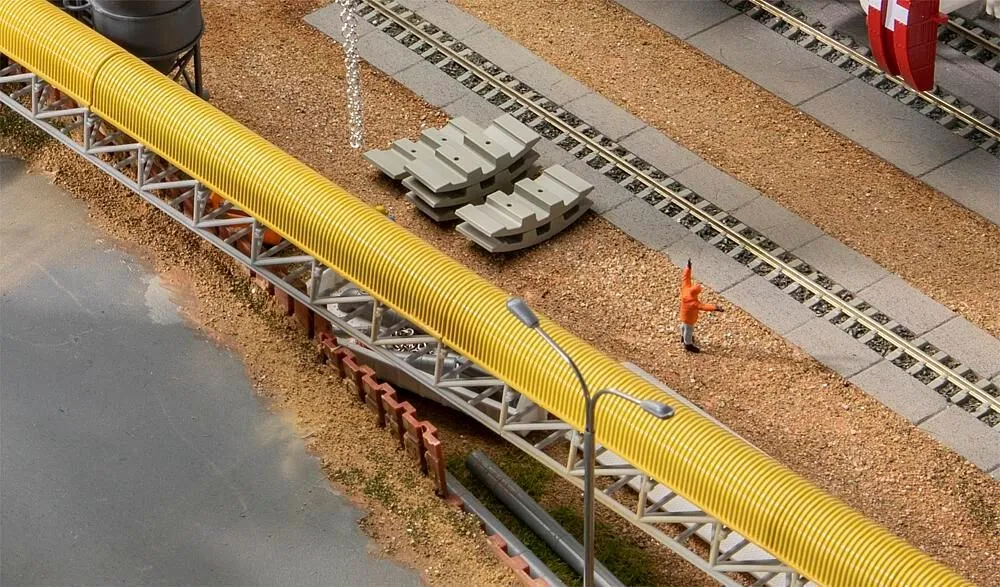 Faller 130165 - Förderband mit Abdeckhaube H0 1:87