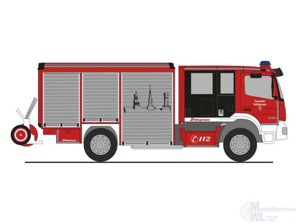 Rietze 72962 - Schlingmann Varus HLF FW Kellinghusen H0 1:87