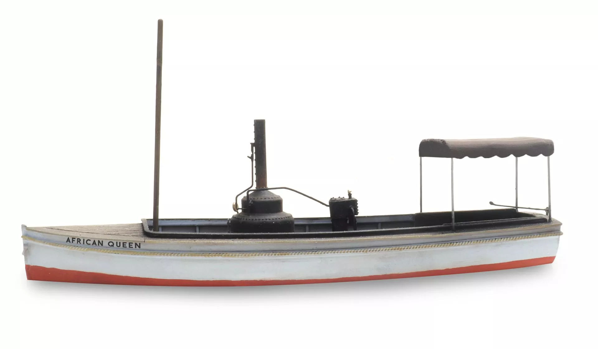 ARTITEC b.v. 387461 - Dampfschiff African Queen Wasserlinie (109mm) H0 1:87