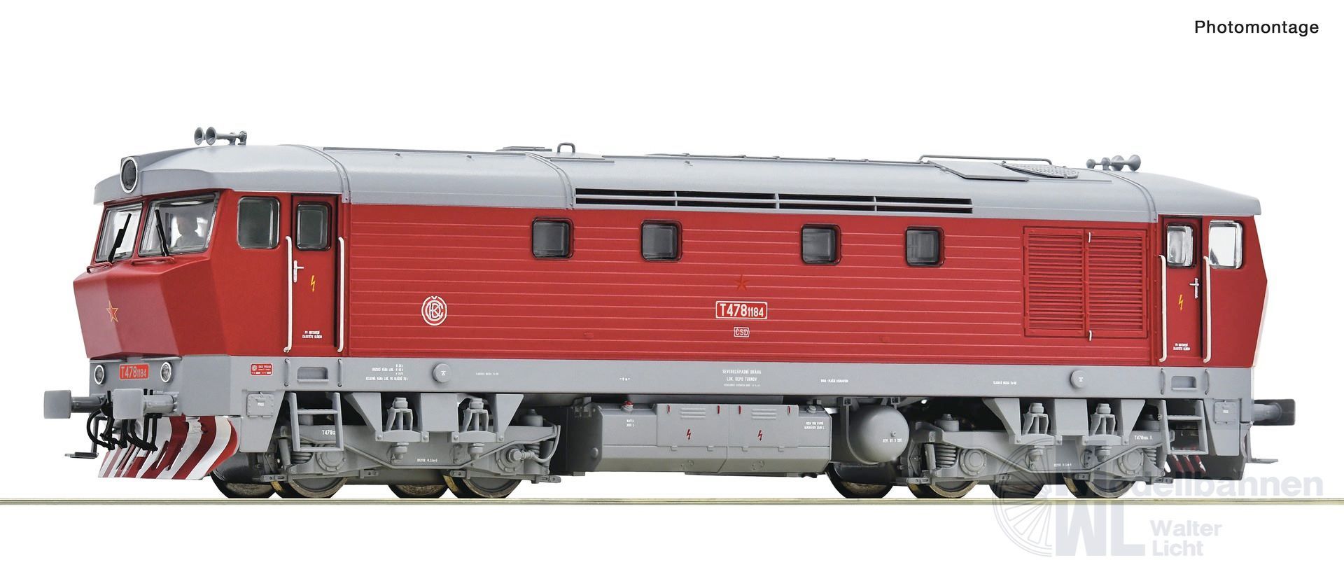 Roco 7310028 - Diesellok T 478 1184 CSD Ep.IV/V H0/GL Sound Roco 7310028 - Diesellok T 478 1184 CSD Ep.IV/V H0/GL Sound