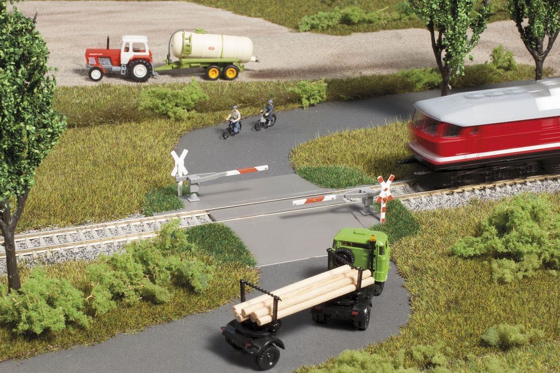 Auhagen 43645 - Bahnübergang - Halbschranke TT 1:120