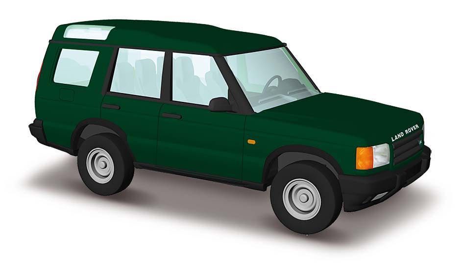 Busch 51901 - Land Rover Discovery grün H0 1:87 Busch 51901 - Land Rover Discovery grün H0 1:87
