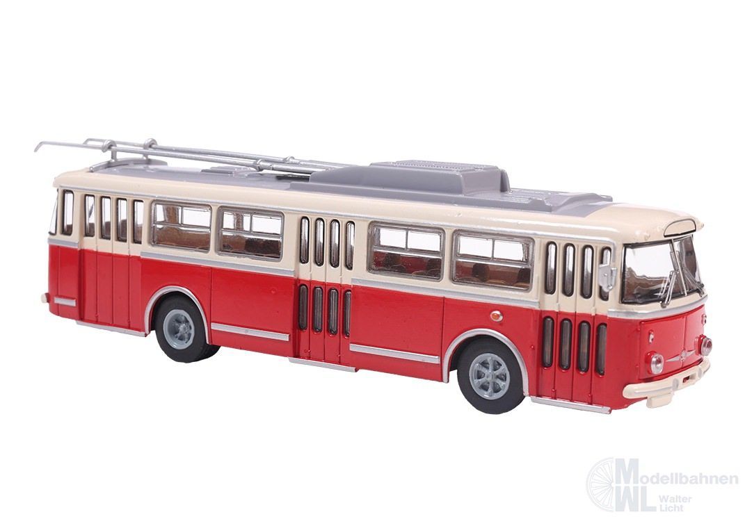 Brekina 61356 - Skoda Tr9 beige/rot H0 1:87