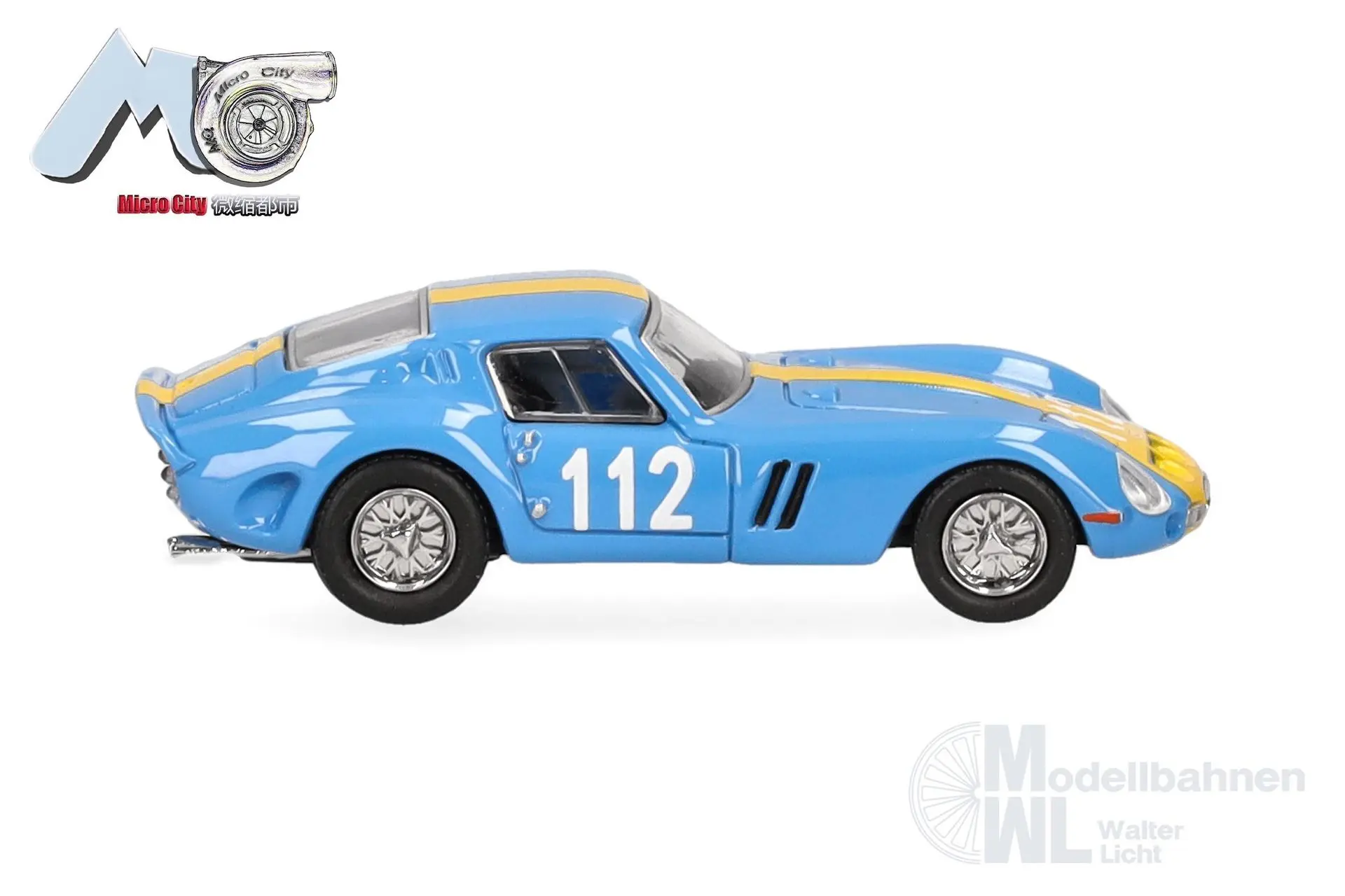 Herpa 87MC000058 - Ferrari 250 GTO 112 blau H0 1:87