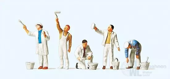 Preiser 10477 - Maler H0 1:87