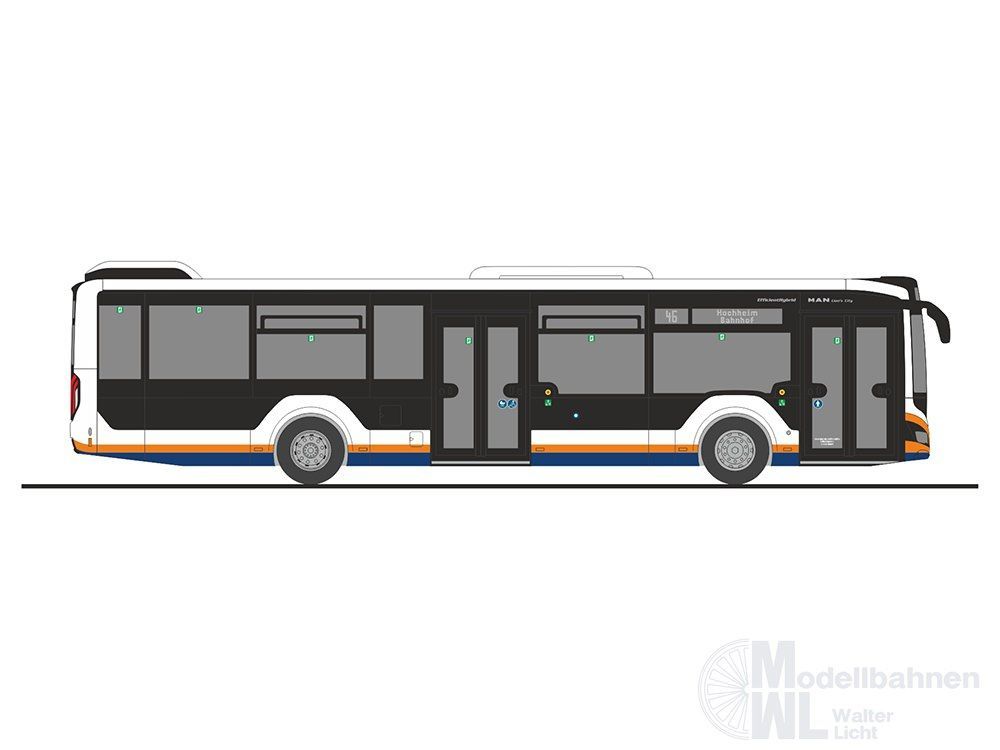 Rietze 75399 - MAN Lion´s City 12´18 DB Regio Bus Mitte- ESWE Wiesbaden H0 1:87