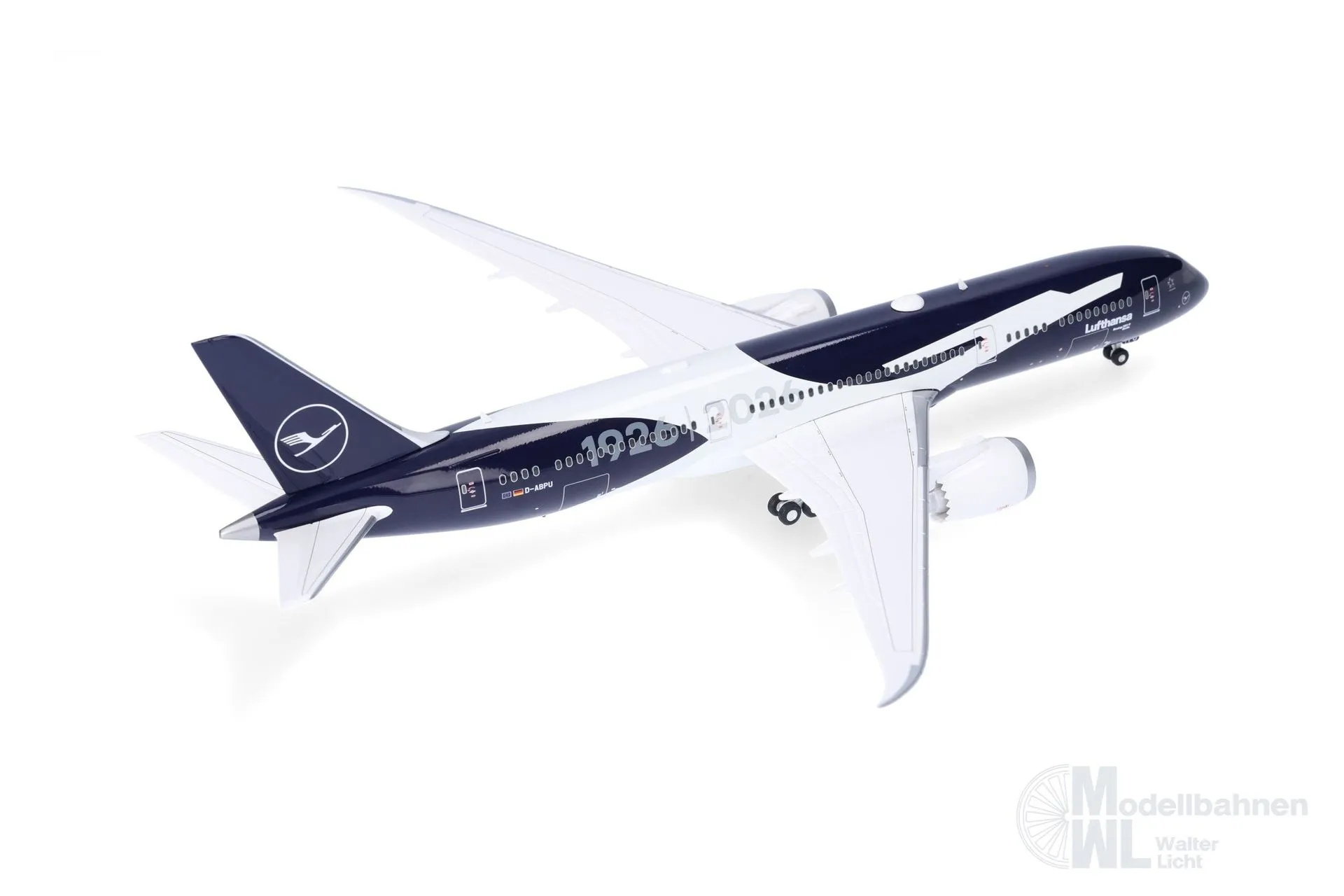 Herpa 573986 - Boeing 787-9 Lufthansa 100 Jahre 1:200
