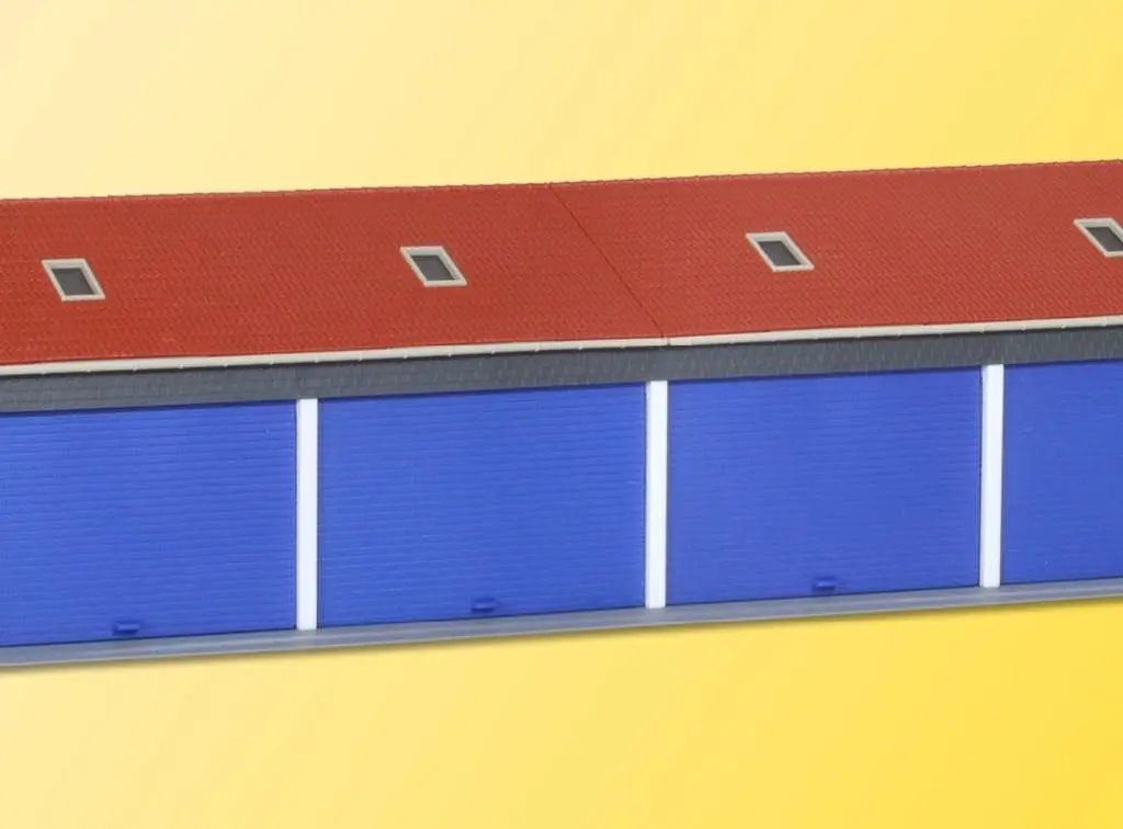 Kibri 38136 - Garagen für 4 LKW H0 1:87
